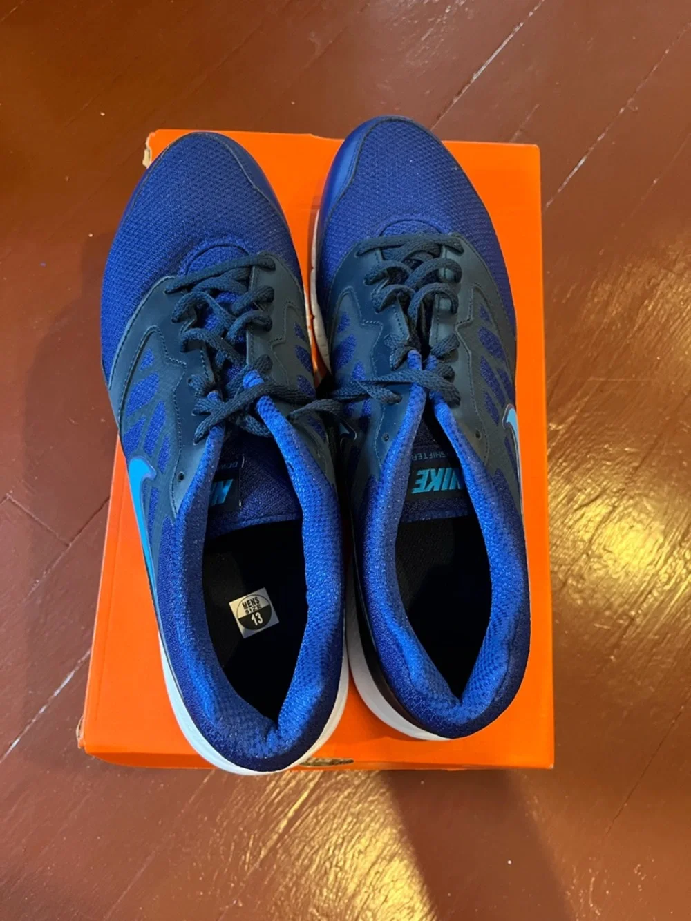 Nike Men’s Blue Sneakers. Size 13. - Picture 1 of 4